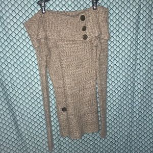 Tan long sleeve sweater